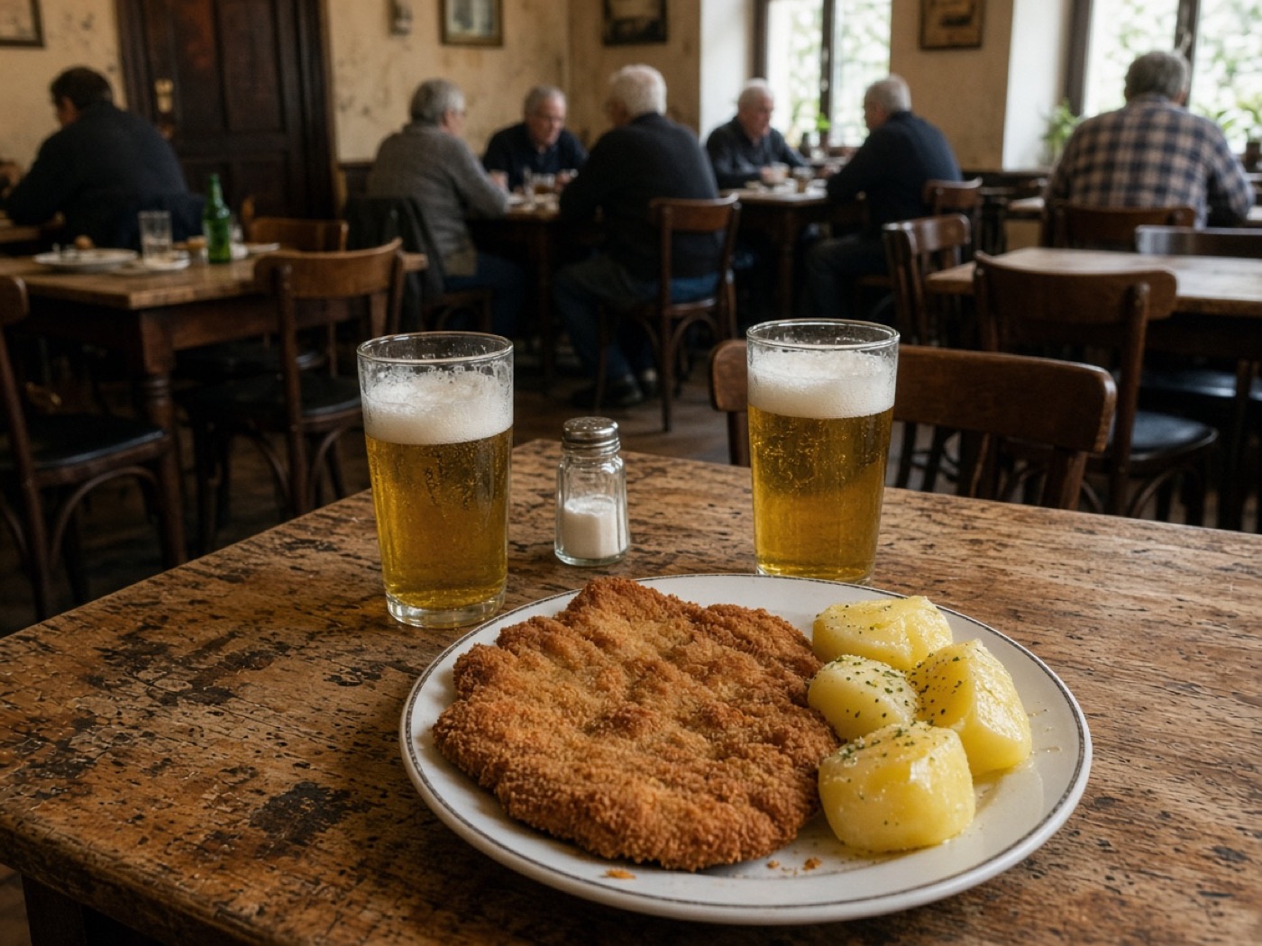 Ilustrační foto běžné české restaurace